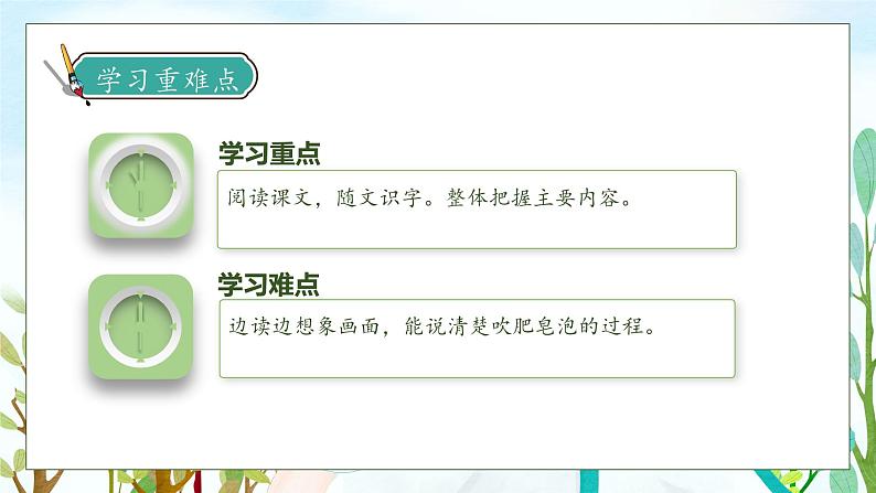 【核心素养】部编版语文三年级下册-20. 肥皂泡 第1课时（课件+教案+学案+习题）05