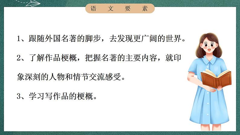 人教部编版语文六年级下册 第五课《鲁宾逊漂流记(节选)》第一课时 课件04