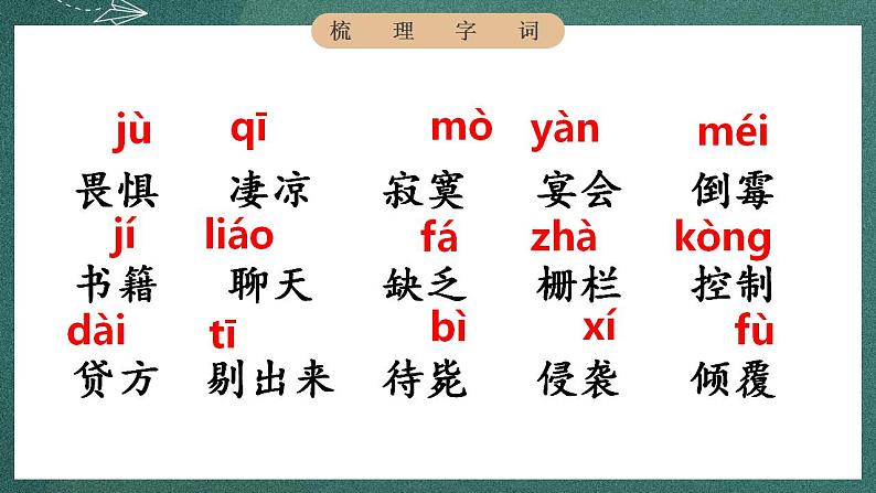 人教部编版语文六年级下册 第五课《鲁宾逊漂流记(节选)》第一课时 课件08