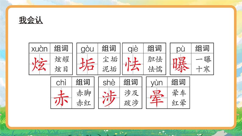 部编版小学语文四年级下册 《12*在晴了的时候》 课件PPT第6页