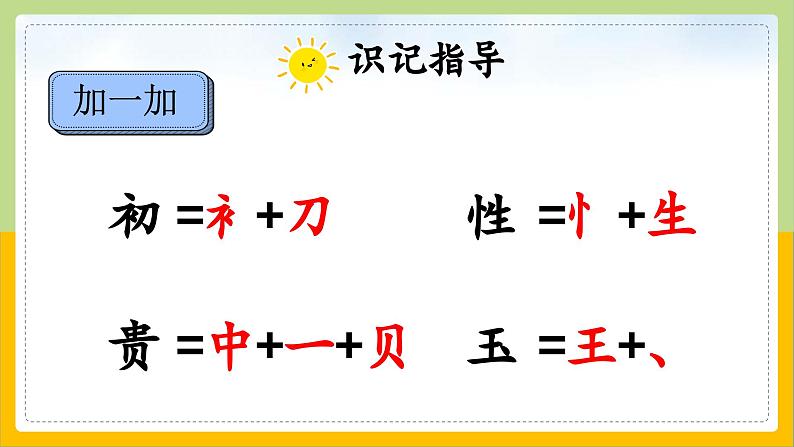 【核心素养目标】部编版小学语文一年级下册 识字8 人之初 课件+教案（含教学反思） +素材06