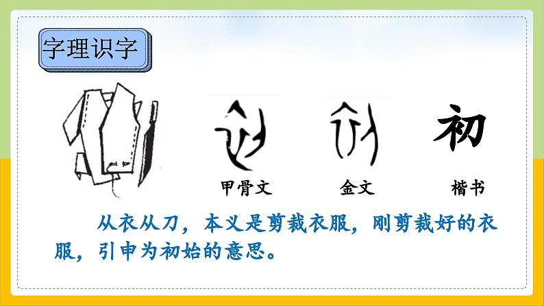 【核心素养目标】部编版小学语文一年级下册 识字8 人之初 课件+教案（含教学反思） +素材07