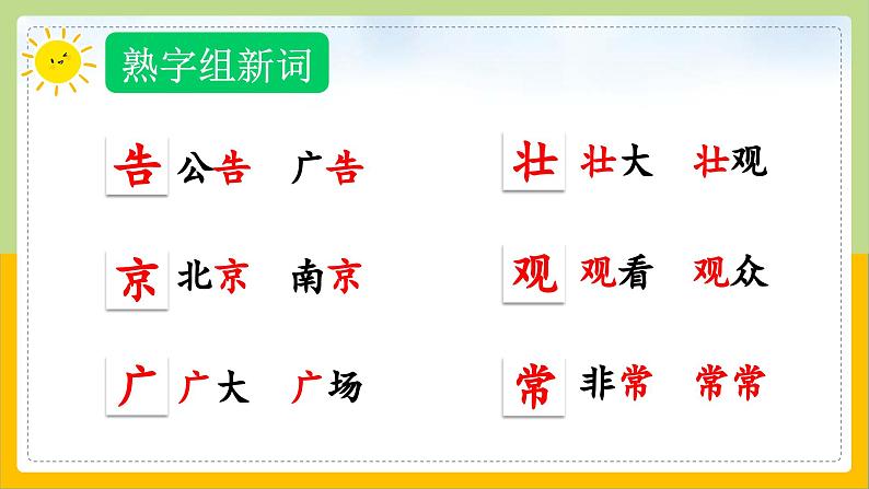 【核心素养目标】部编版小学语文一年级下册 课文2 我多想去看看 课件+教案（含教学反思） +素材08