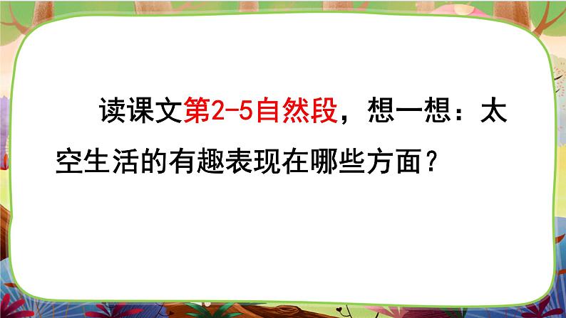 【核心素养】部编版语文二下 18《太空生活趣事多》课件+教案+音视频素材04