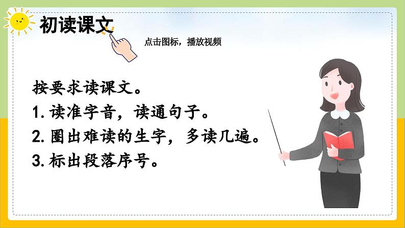 【核心素养目标】部编版小学语文一年级下册 课文13 要下雨了 课件+教案（含教学反思） +素材04