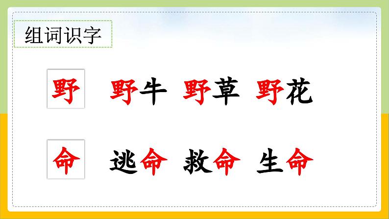 【核心素养目标】部编版小学语文一年级下册 课文19 咕咚 课件第8页