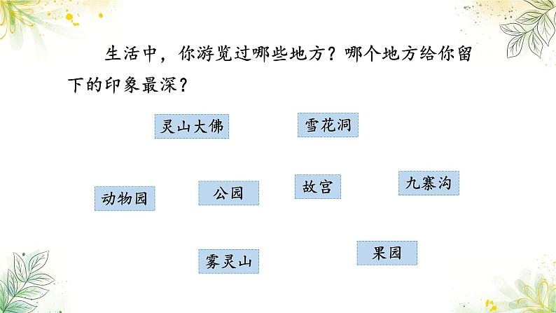 部编版小学语文四年级下册 《习作：游____ 》课件PPT第6页