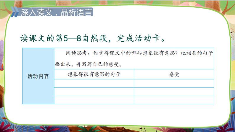 【核心素养】部编版语文三下 17《我变成了一棵树》课件+教案+音视频素材04