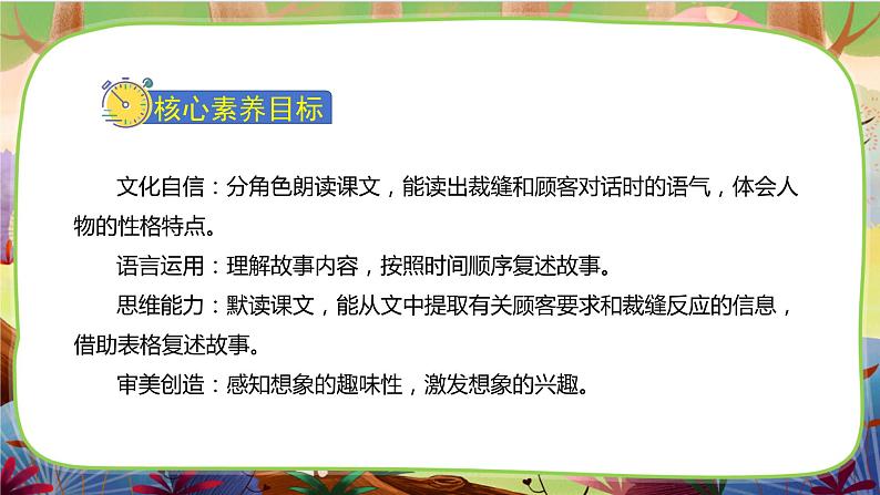 【核心素养】部编版语文三下 25《慢性子裁缝和急性子顾客》课件+教案+音视频素材03