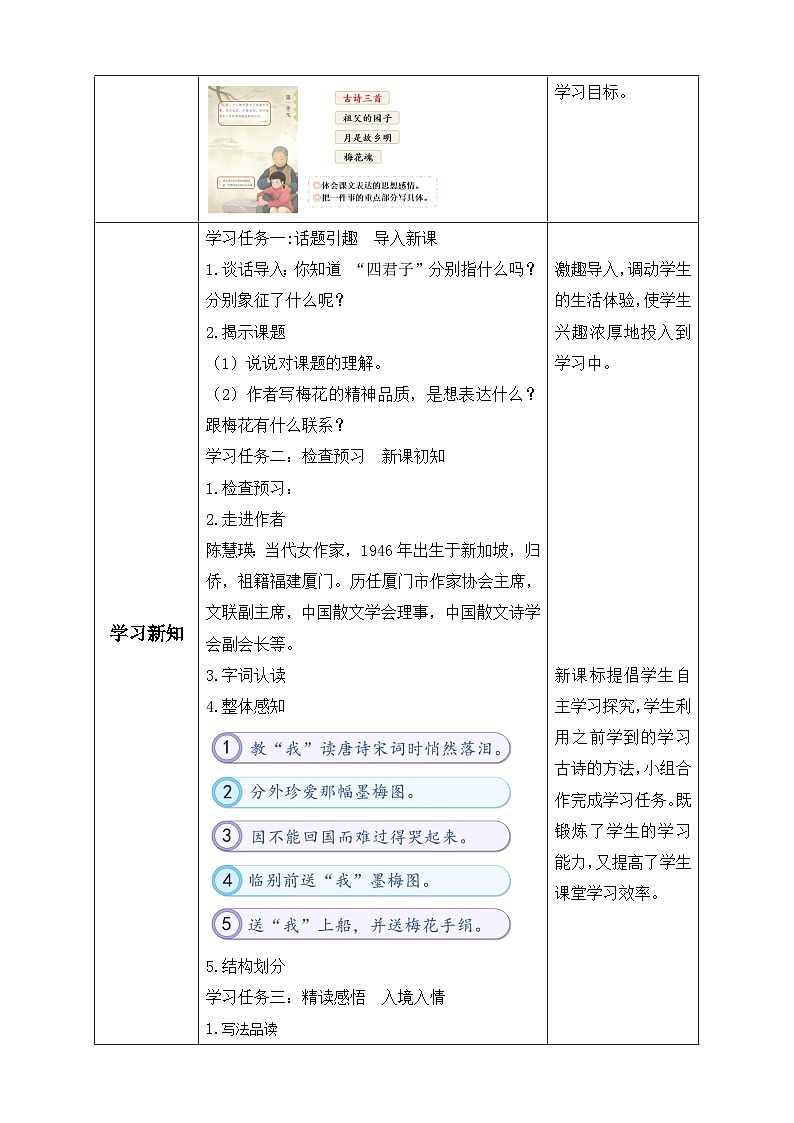 【核心素养】部编版语文五年级下册-4.梅花魂（课件+教案+导学案+分层作业）02