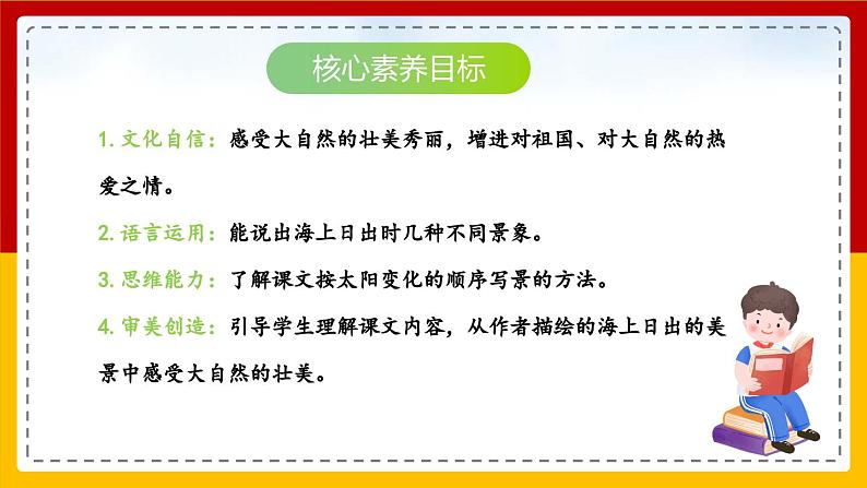 【核心素养目标】部编版小学语文四年级下册 16 海上日出 课件+教案（含教学反思） +素材02