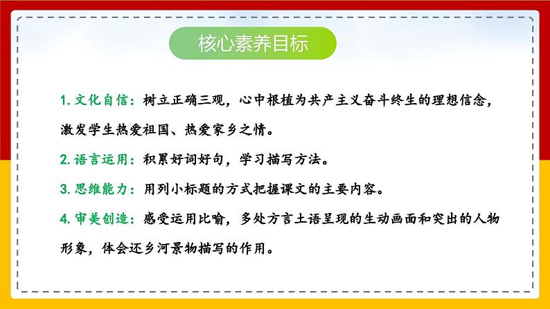 【核心素养目标】部编版小学语文四年级下册 19小英雄雨来（节选） 课件第2页