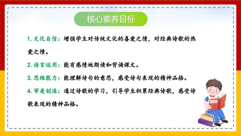 【核心素养目标】部编版小学语文四年级下册 22古诗三首 课件第2页