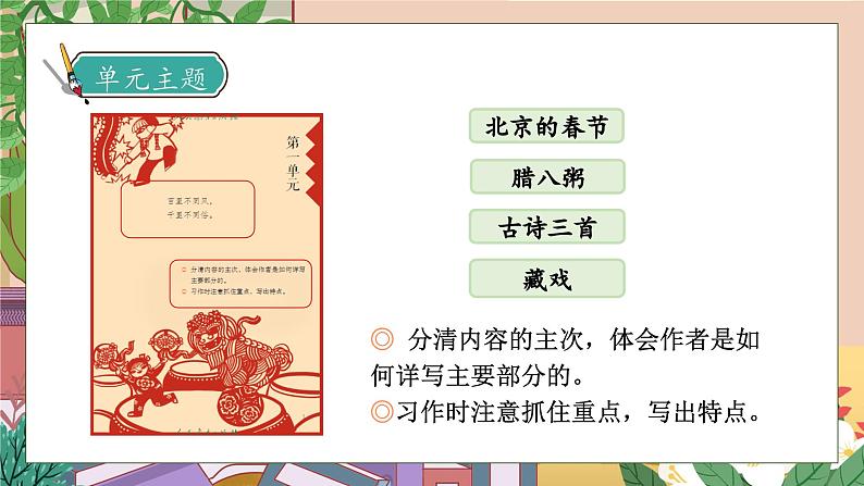 【核心素养】部编版语文六年级下册-习作：家乡的风俗（课件+教案+导学案+习题）07