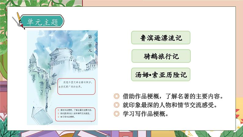 【核心素养】部编版语文六年级下册-习作：写作品梗概（课件+教案+导学案+习题）07