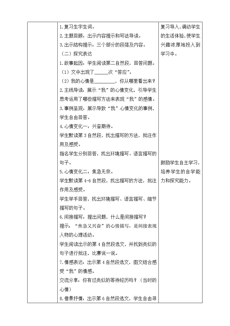 【核心素养】部编版语文六年级下册-9. 那个星期天 第2课时（课件+教案+导学案+习题）02