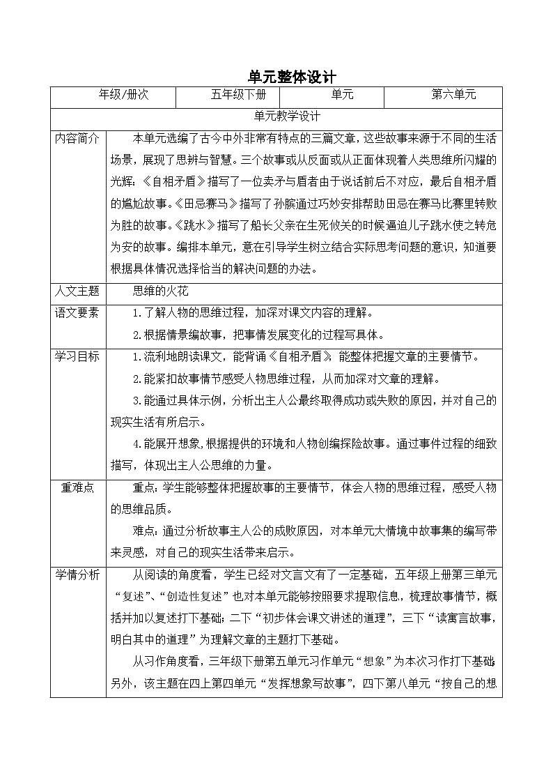 第六单元 神奇的探险之旅——制作班级探险故事集（教学设计）2023-2024学年五年级语文下册大单元教学第2页