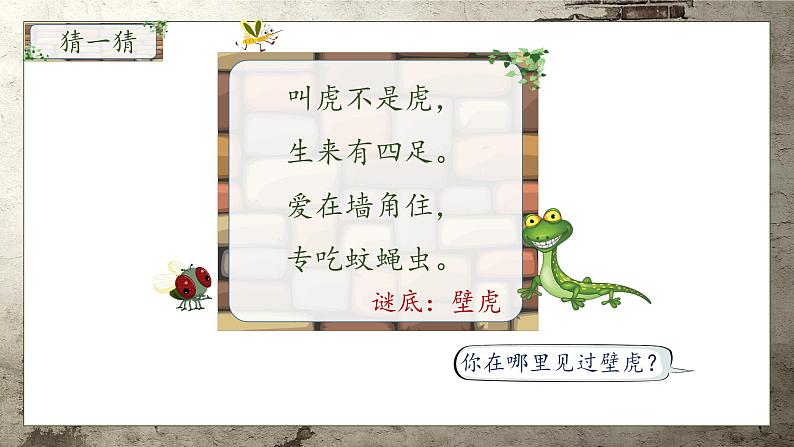 【核心素养】部编版语文一年级下册-20. 小壁虎借尾巴 第1课时（课件+教案+学案+习题）08