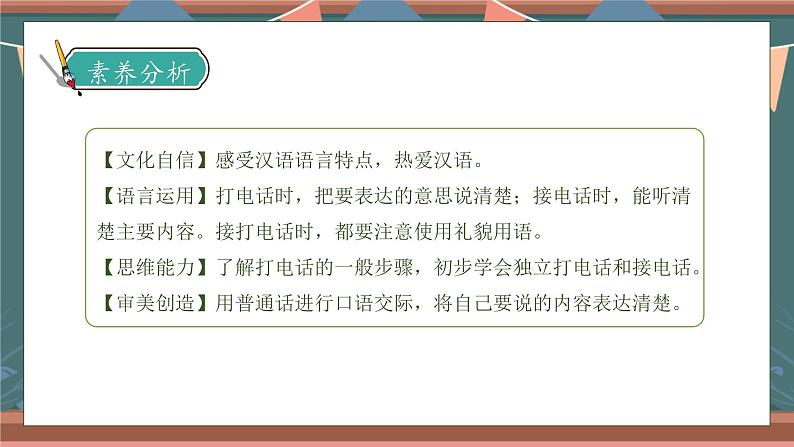 【核心素养】部编版语文一年级下册-口语交际：打电话（课件+教案+学案+习题）04