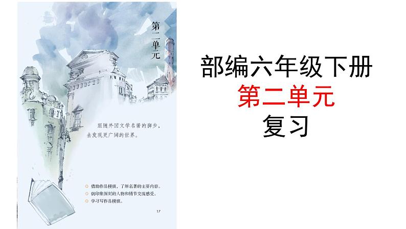第二单元复习 课件-2023-2024学年语文六年级下册（部编版）01