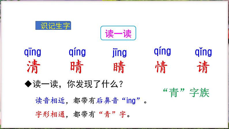 识字3. 小青蛙第8页