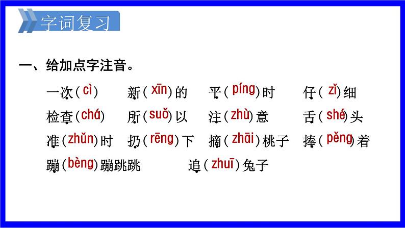 部缟1语下 第7单元复习 PPT课件第2页