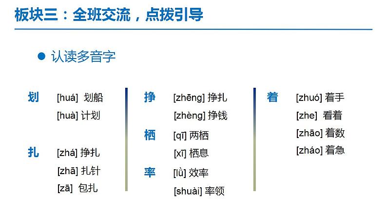 第二单元+教学课件-2023-2024学年四年级语文下册大单元教学（部编版）07