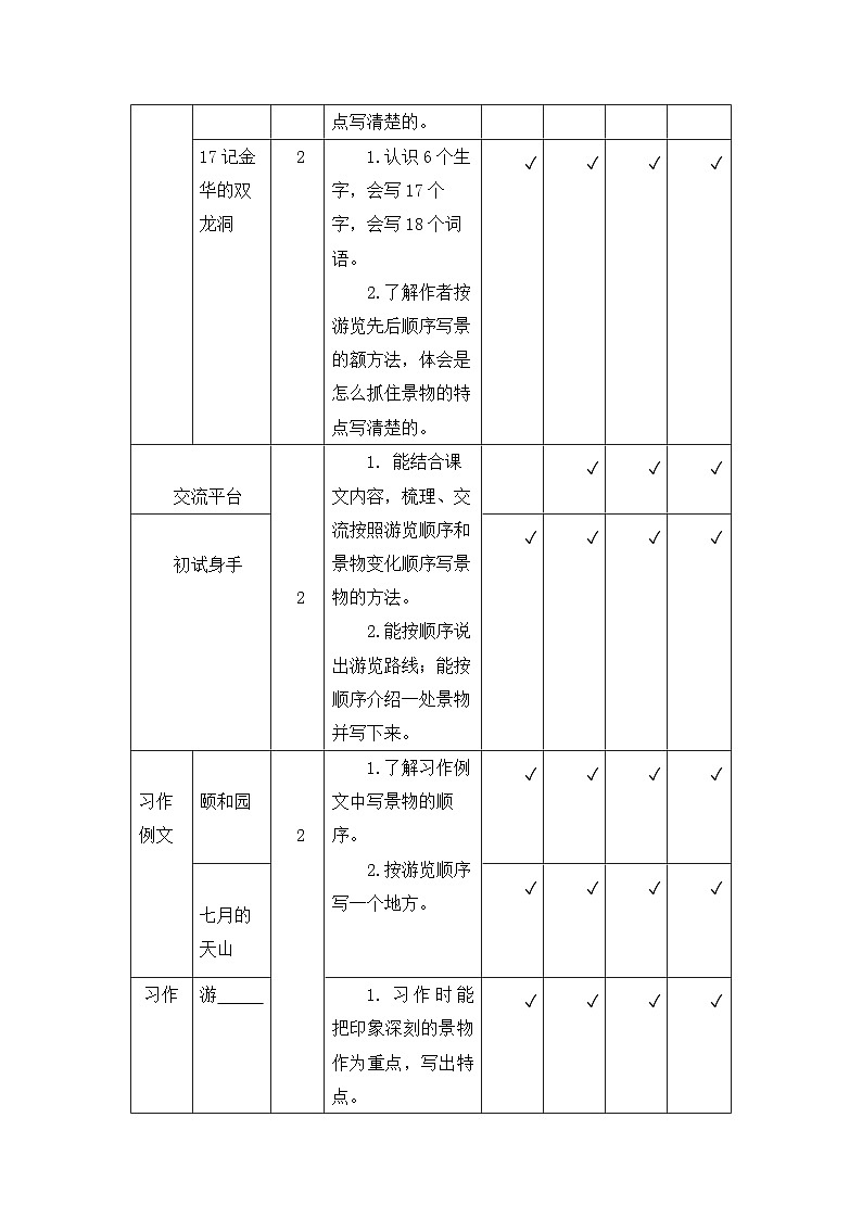 第五单元（教案）2023-2024学年统编版语文四年级下册03