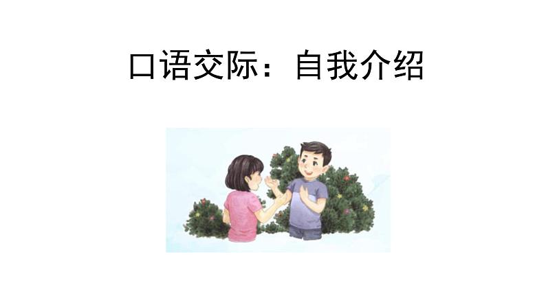 《口语交际 自我介绍》课件PPT02