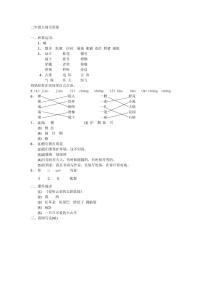 湖南省株洲市茶陵县2023-2024学年二年级上学期期末考试语文试题(1)