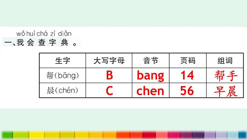 一年级下册第三单元语文园地课课练及答案02