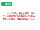 三年级语文下册第二单元习作二：看图画写一写教学课件