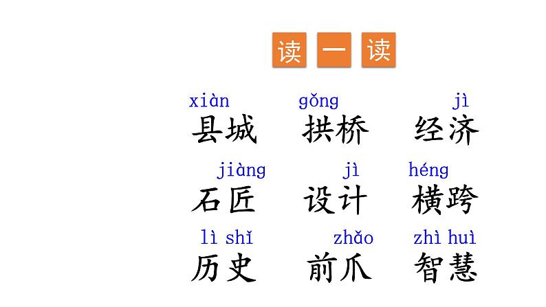 三年级语文下册第三单元11赵州桥教学课件第4页