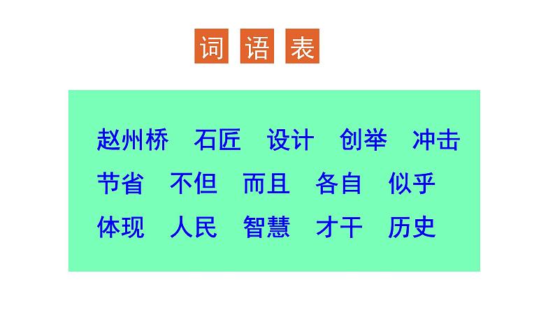 三年级语文下册第三单元11赵州桥教学课件第7页