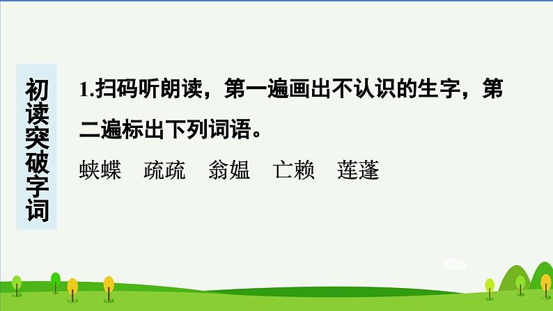 部编四年级语文下册第1课古诗词三首预习课件第2页