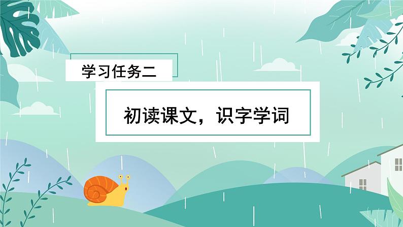 【新课标】部编版语文二下 16《雷雨》课件+教案+分层作业+任务单+课文朗读05