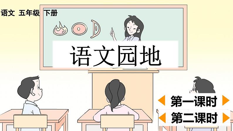 人教部编版小学语文五年级下册  《语文园地四》课件第1页