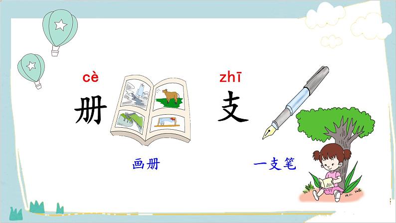 人教版小学语文一年级下册 语文园地二 教学课件第4页