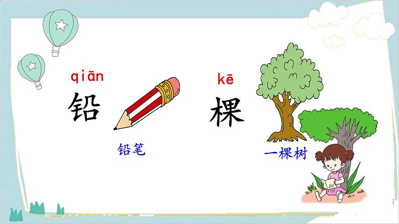 人教版小学语文一年级下册 语文园地二 教学课件第5页