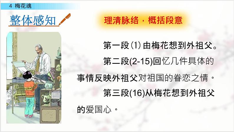 4人教版小学语文五（下） 梅花魂 课件07