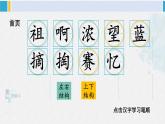 二年级语文下册生字笔顺 23 祖先的摇篮（教学课件）