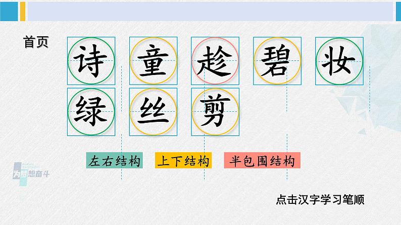 二年级语文下册生字教学1 古诗二首（课件）第2页