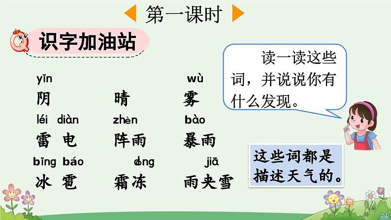 部编版小学语文1下语文园地一 课件+教案02