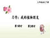 第一单元 习作：我的植物朋友 课件+教案