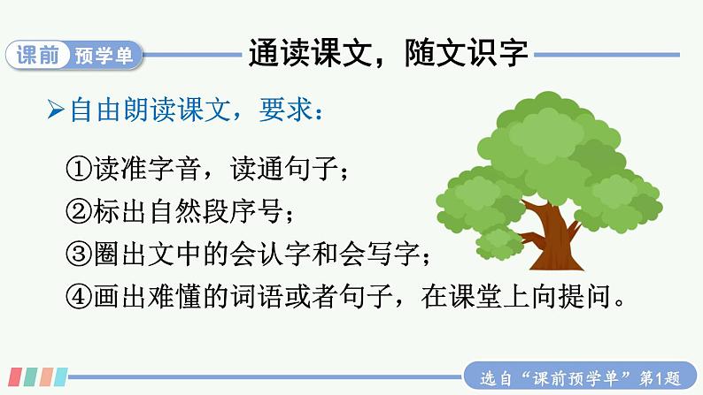 17 我变成了一棵树 课件+教案+学习单+课时练03