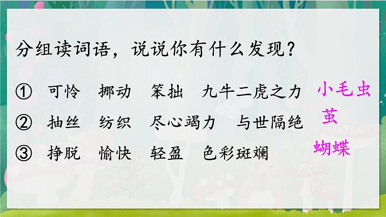 部编版小学语文二年级下册22.小毛虫 课件+教案06