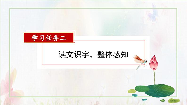 部编版语文三年级下册 第三课《荷花》（第一课时） 同步课件+同步教案06