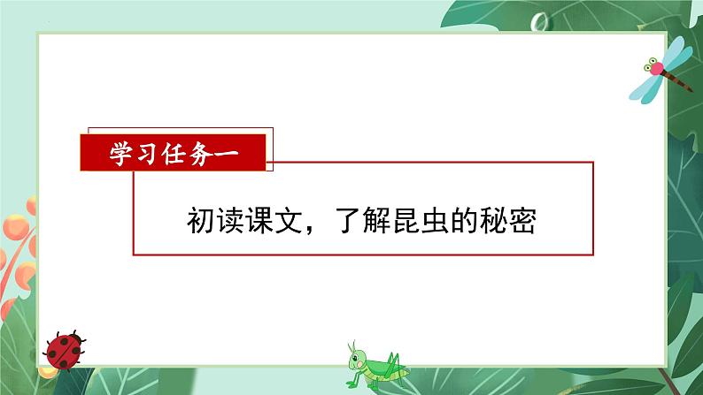 部编版语文三年级下册 第4课《昆虫备忘录》 同步课件+同步教案02