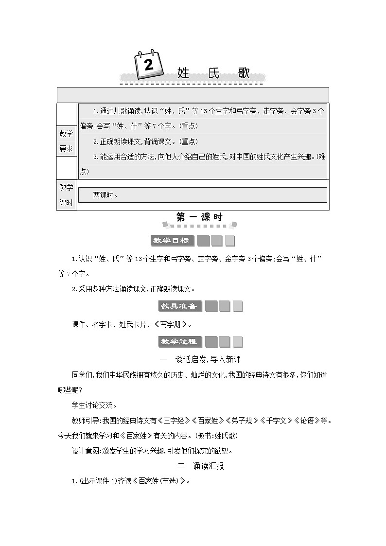 部编版小学语文一年级语文下册课件+教案01