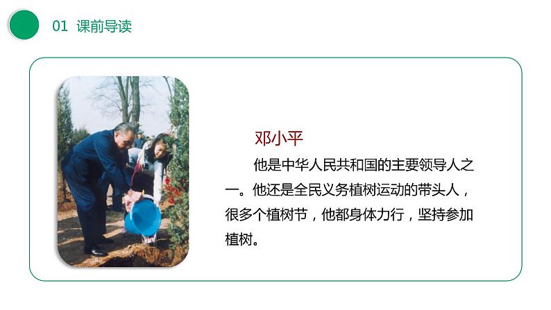 邓小平爷爷植树PPT课件3第3页